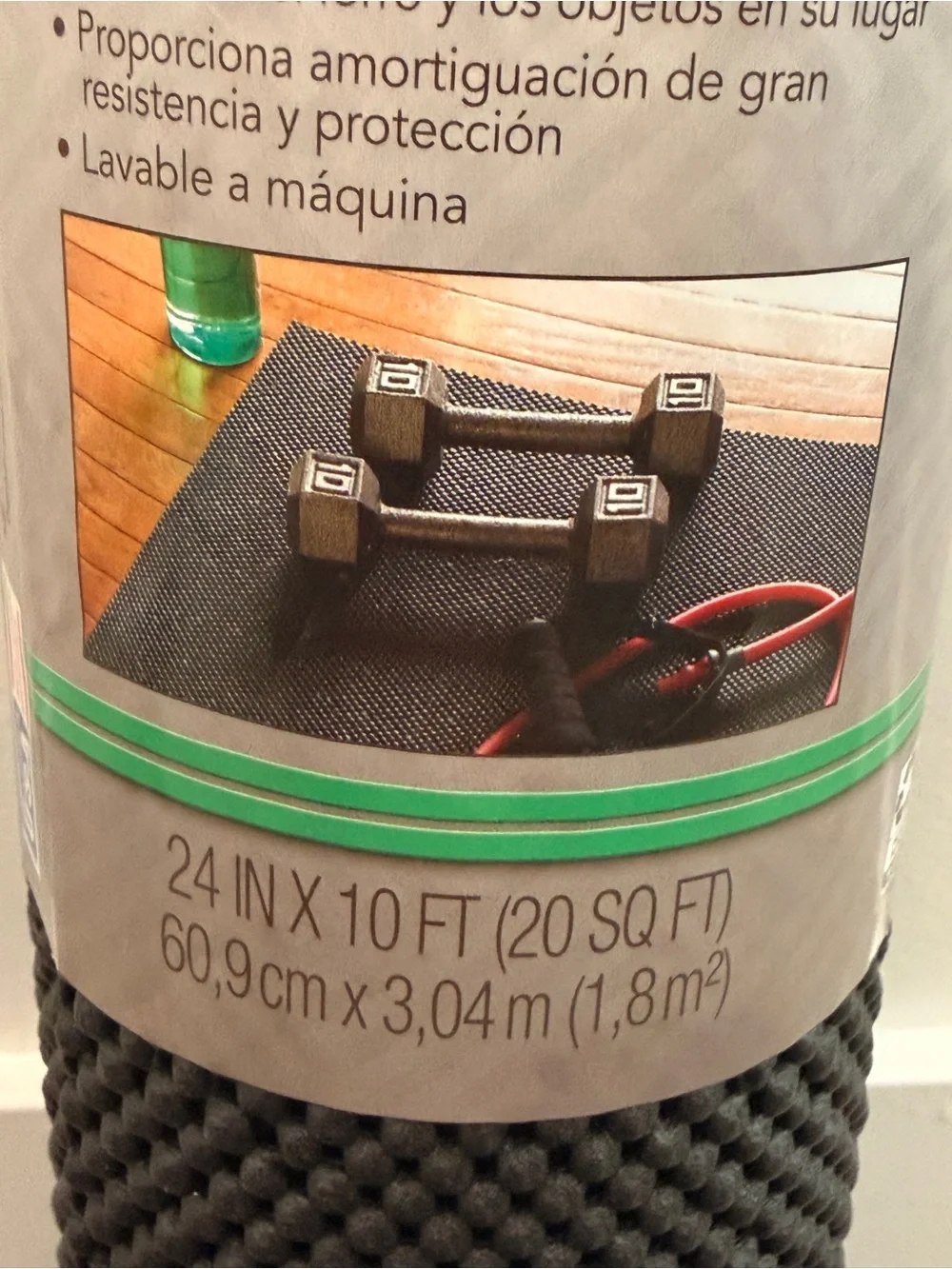 NEW! Supreme Grip Non-Slip Shelf Liner - Black
